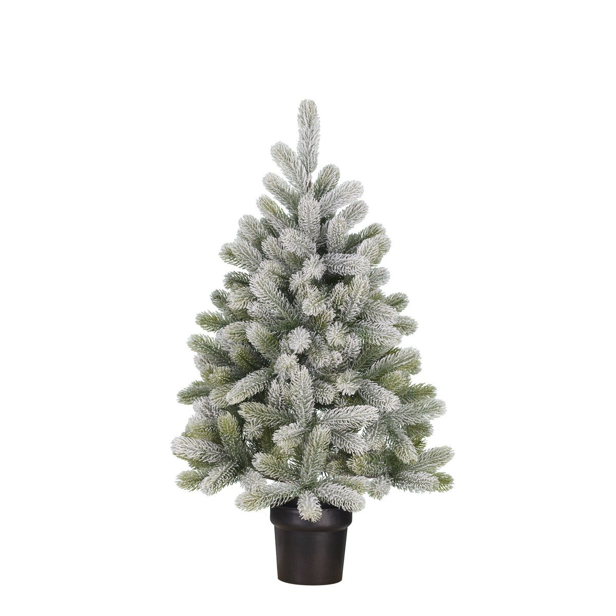 Nagoya besneeuwde kunstkerstboom, 90 cm Ø 55 cm
