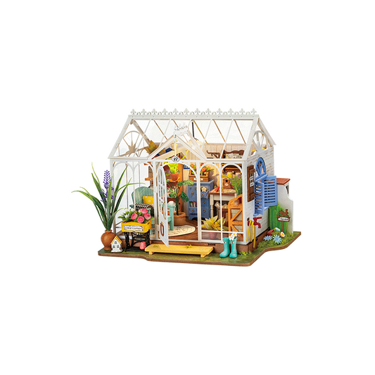 DIY dreamy garden house met led verlichting, 24,5 cm