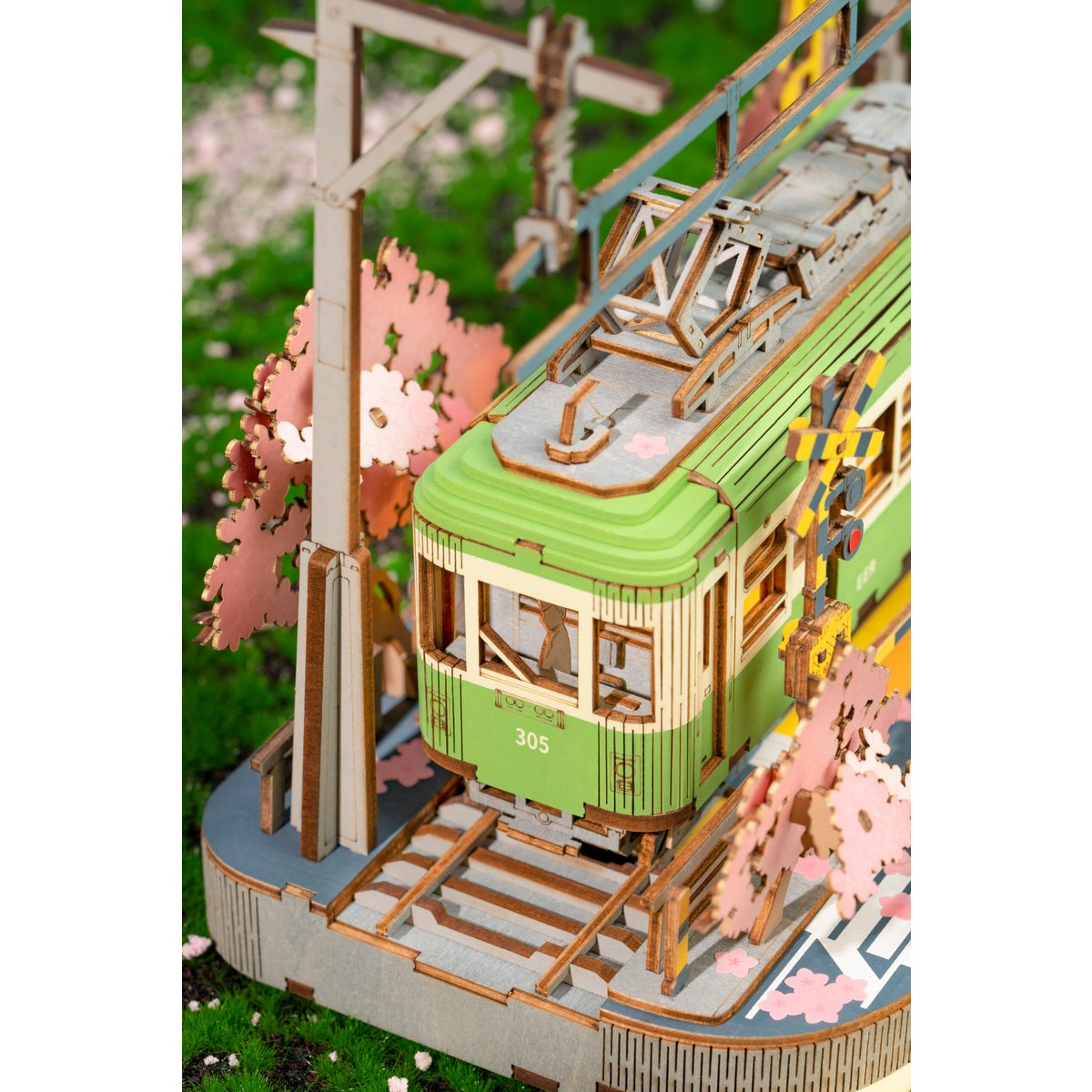 DIY 3D houten model Sakura Journey 23,2 x 14 x 16,7 cm