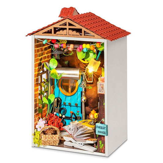 DIY huisje borred garden, 13 cm