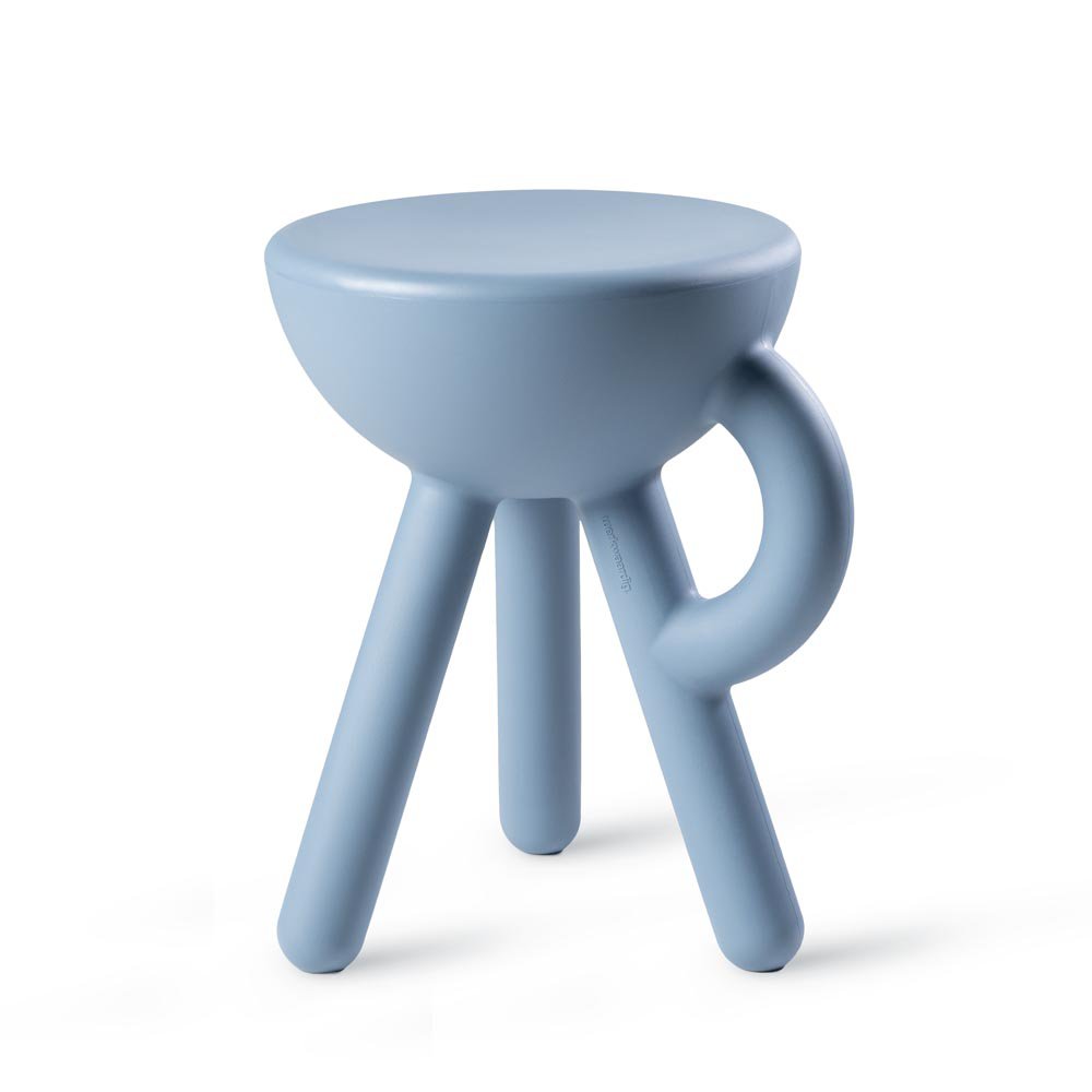 Tubby kruk, bijzettafel, sand, 38 × 33 × 45 cm