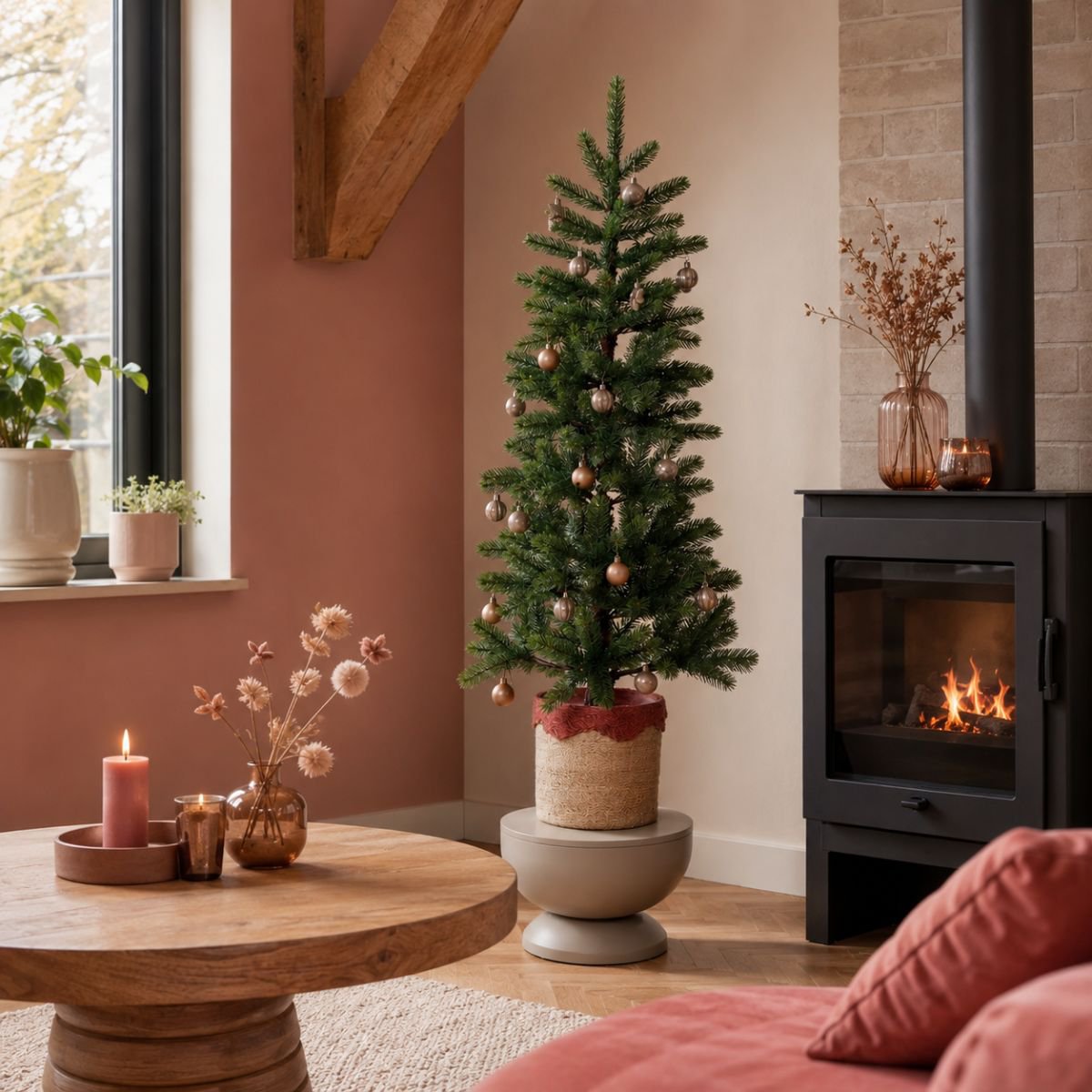 Nagoya kunstkerstboom, 120 cm, Ø 60 cm