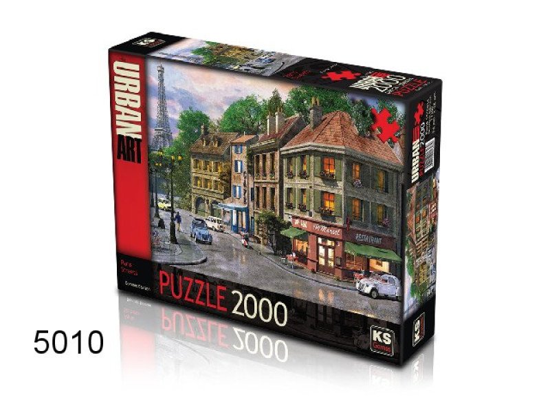 Paris streets legpuzzel, 2000 stukjes