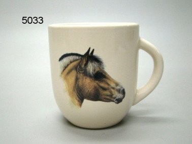 Fjord paard mok klein