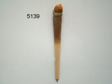Eikel balpen, hout