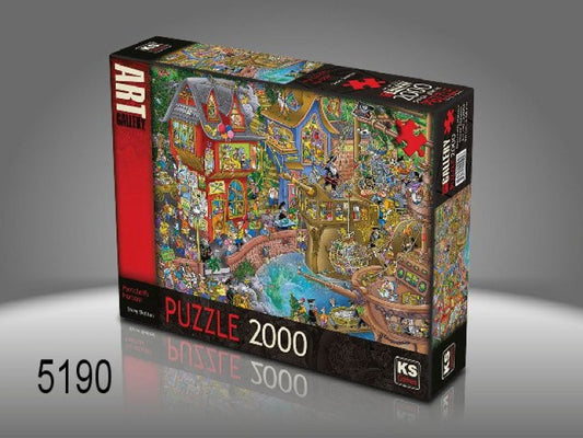 Pontcheffs harbour legpuzzel, 2000 stukjes