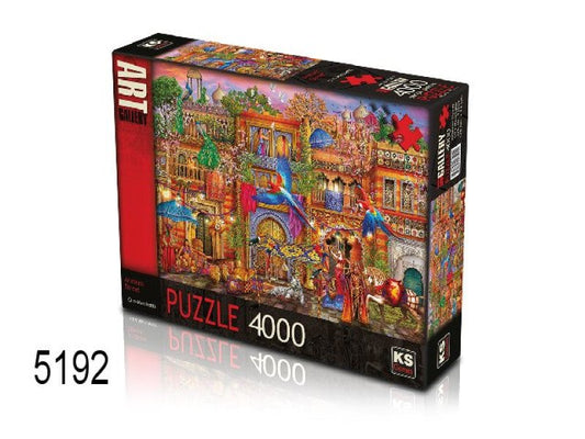 Arabian street legpuzzel, 4000 stukjes