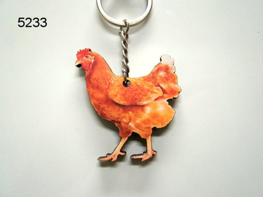 Kip sleutelhanger