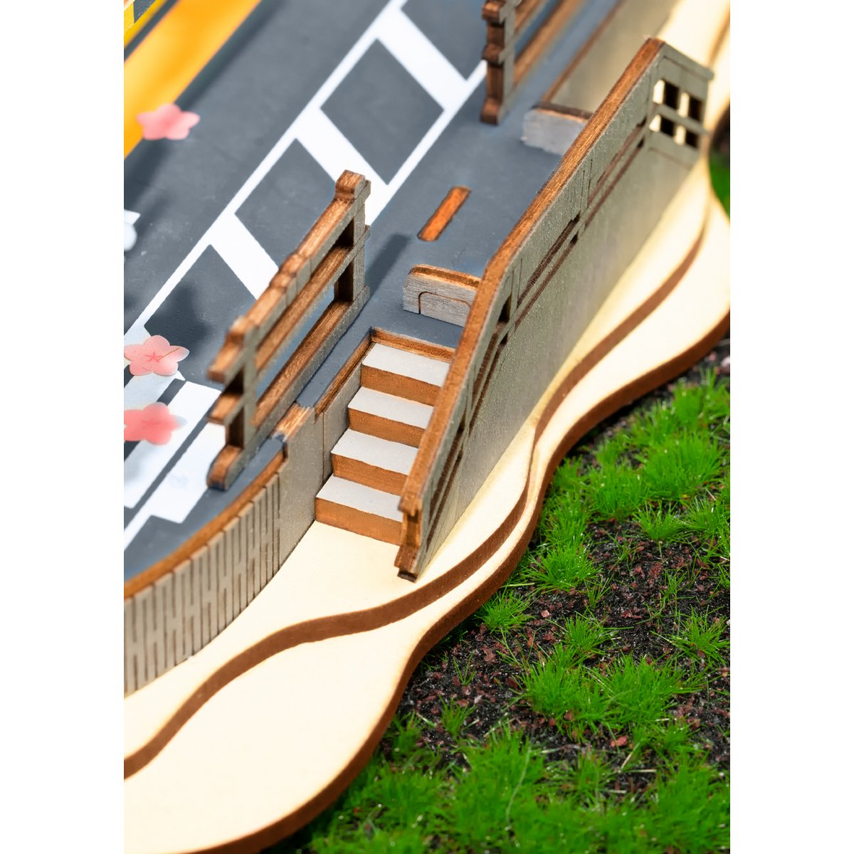 DIY 3D houten model Sakura Journey 23,2 x 14 x 16,7 cm
