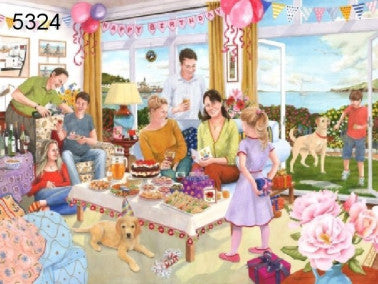 Happy Birthday legpuzzel, 1000 stukjes, 68 x 49 cm