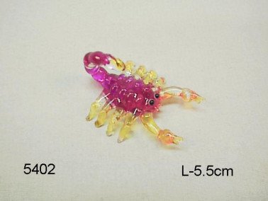 Schorpioen glas, 5,5 cm