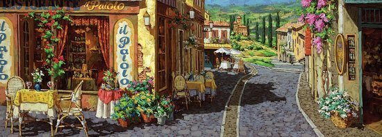Ristorante Il Paiolo legpuzzel 1000 stukjes panorama