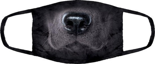 Black Labrador-face niet-medisch mondmasker