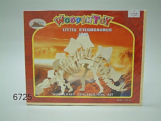 Stegosaurus bouwpakket