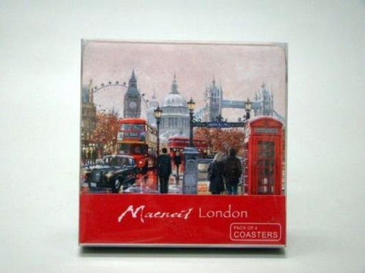 Londen onderzetters, 4 stuks