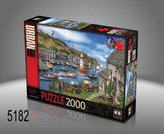 The Village Harbour legpuzzel, 2000 stukjes