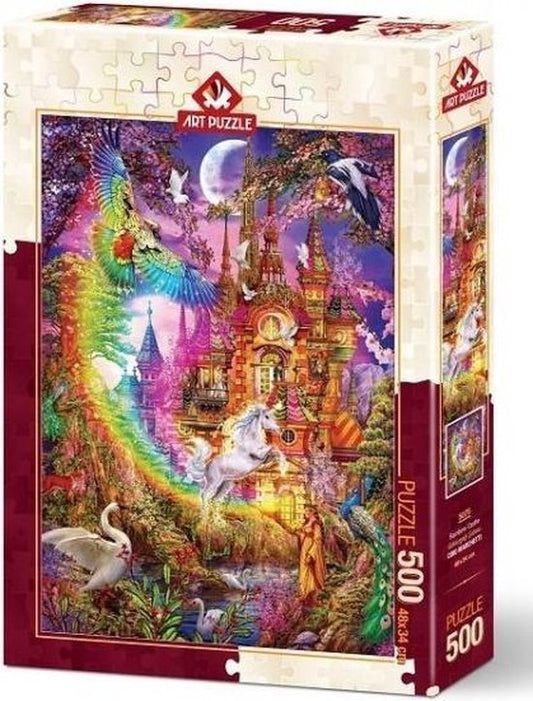 Rainbow castle 500 stukjes