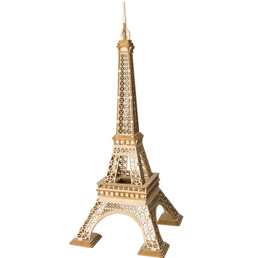 3D houten puzzel Eiffeltoren 16,5 x 16,5 x 36,5 cm