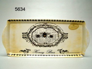 Bij dienblad, middel, 38 x 16,5 cm