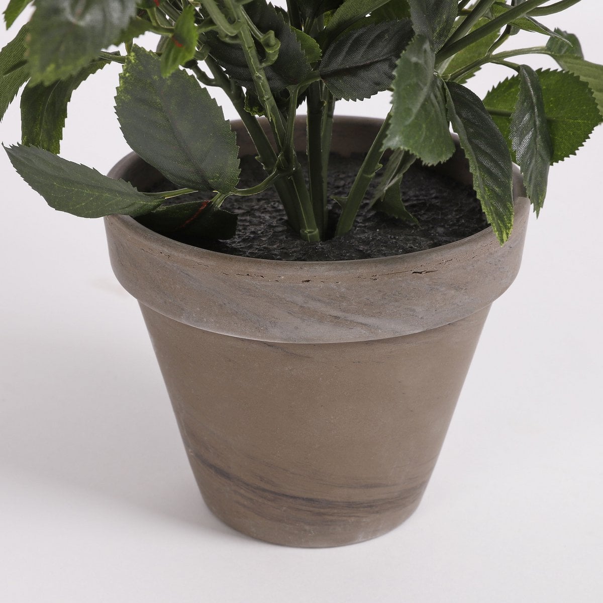 Rozenstruik kunstplant, 33 cm