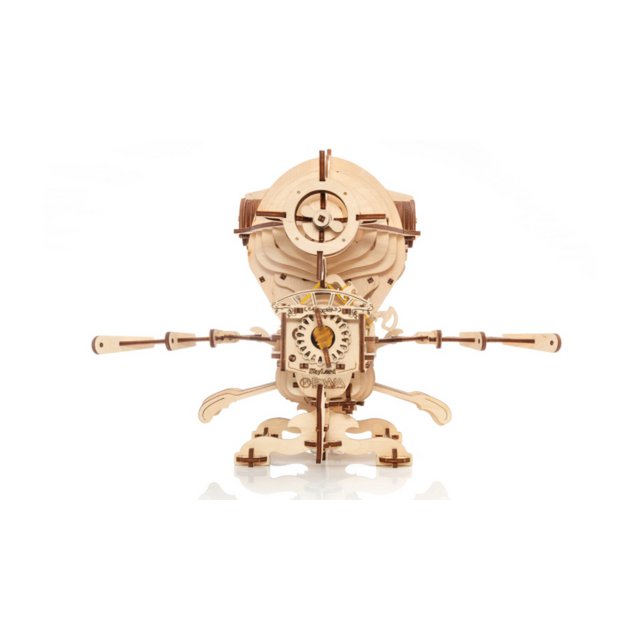 3D mechanische houten puzzel pirate airship Skylord 37,7 × 37,1 × 25,5 cm – 388 stukjes