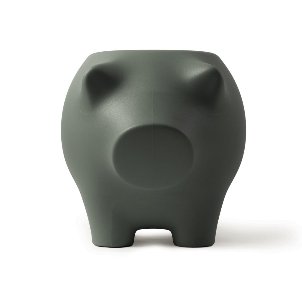 Sidepig bijzettafel, gerecycled kunststof, 67 × 45 × 45 cm