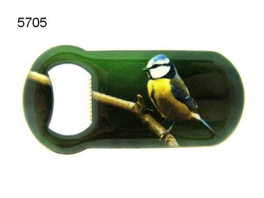 Pimpelmees flesopener met magneet