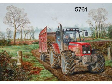 Back for a load, wenskaart, 14 x 20 cm
