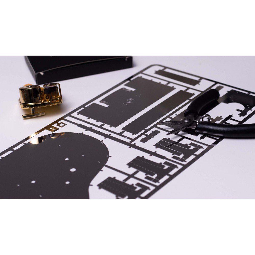 DIY 3D metalen muziekdoos Grande Pianola, 15 x 12 x 13,4 cm