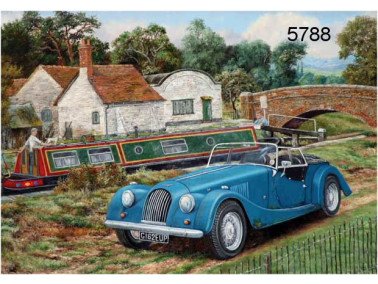 MORGAN PLUS 8 1984/BTC128E wenskaart, 14 x 20 cm