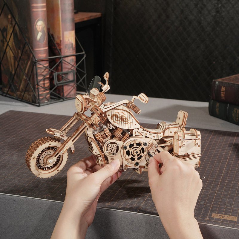 houten puzzel Cruiser Motorcycle