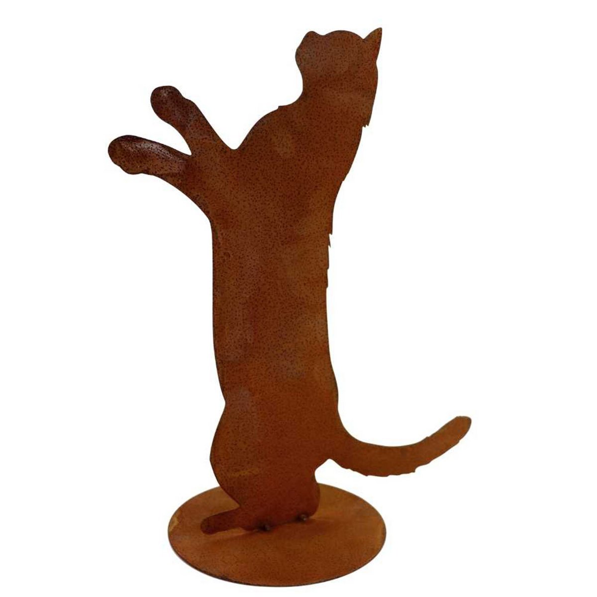 Roestkleurige kat Feline op bodemplaat, 40 cm