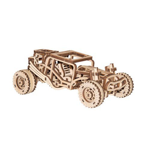 Wooden City buggy houten auto puzzel