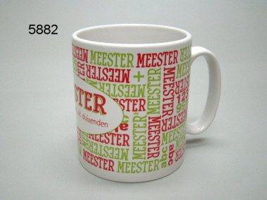 Meester, mok