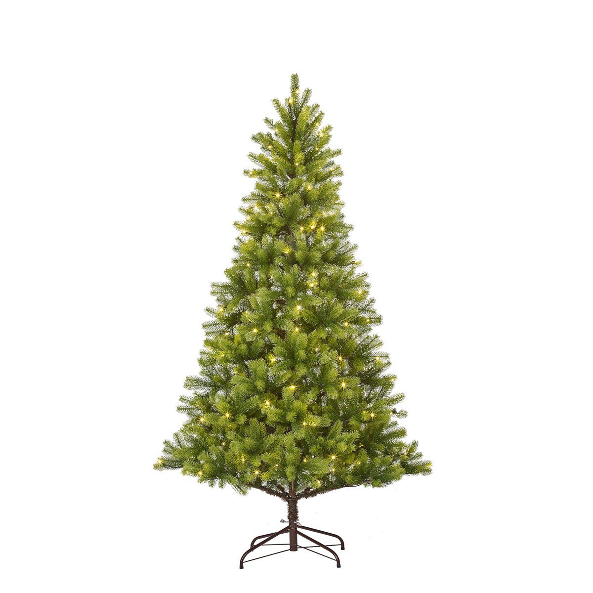 Nagoya kunstkerstboom met verlichting, 210 cm, Ø 115 cm