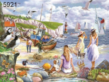 Sea Shore Breezes legpuzzel, 500 XL stukjes