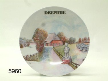 Drenthe melamine gebaksbord