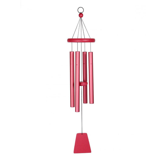 Windgong Uni Color Nature’s Melody, rood, 60 cm