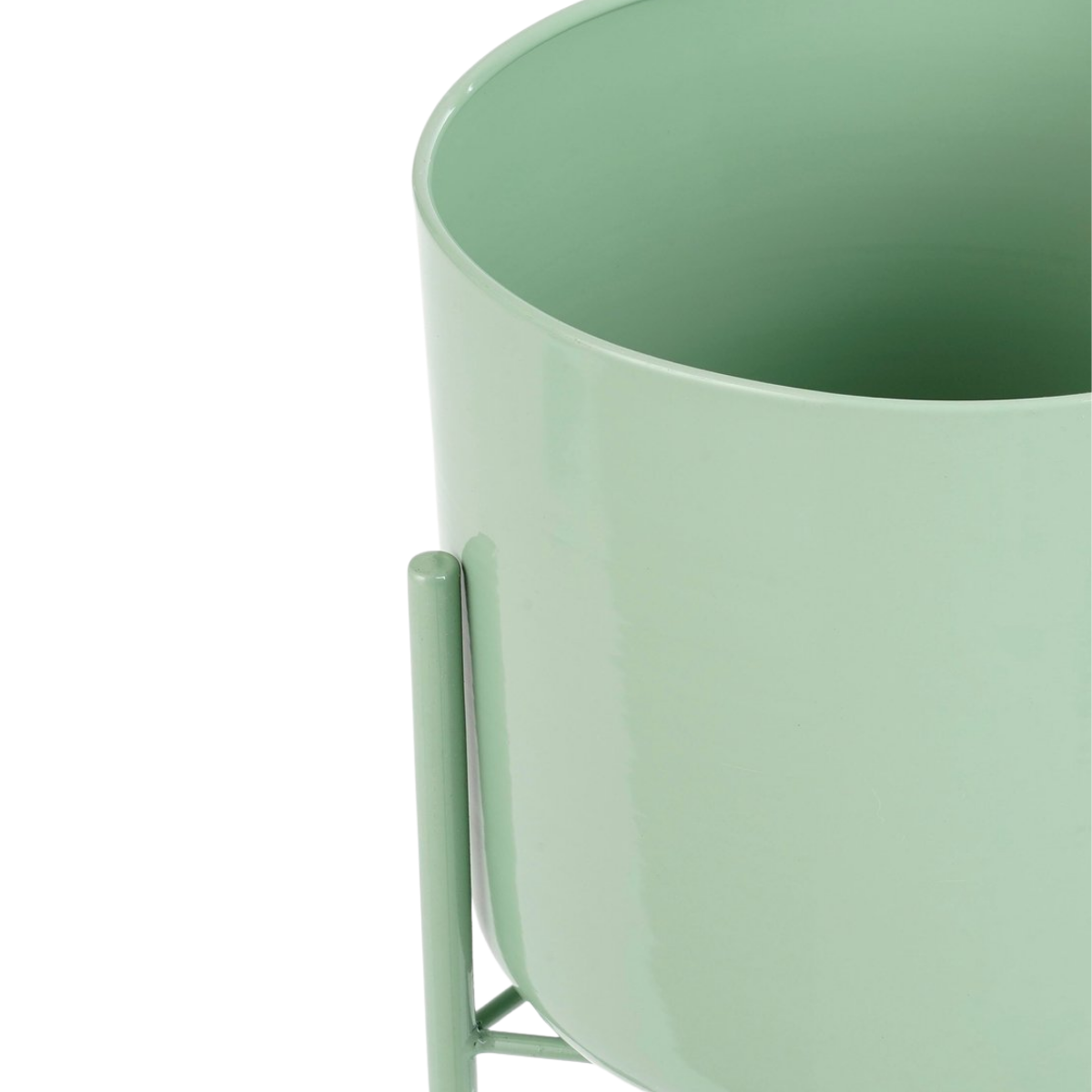 Colyn bloempot op standaard groen Ø 19 × 60 cm