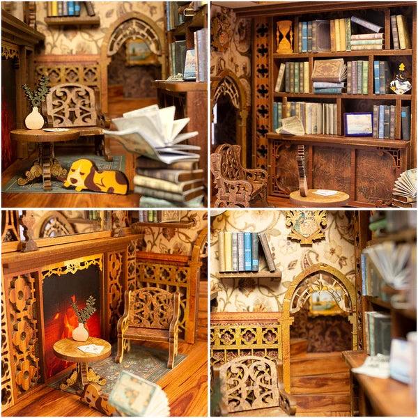 Eternal Bookstore book nook, 11 × 18 × 23 cm