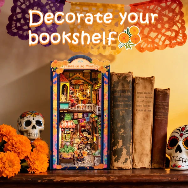 Plaza de los Muertos book nook, 18,3 × 12 × 23,3 cm