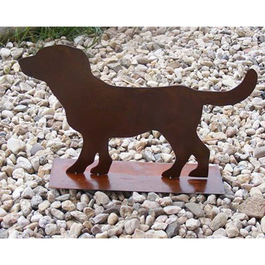 Metalen decoratie hond “Lumpi”, 50 cm