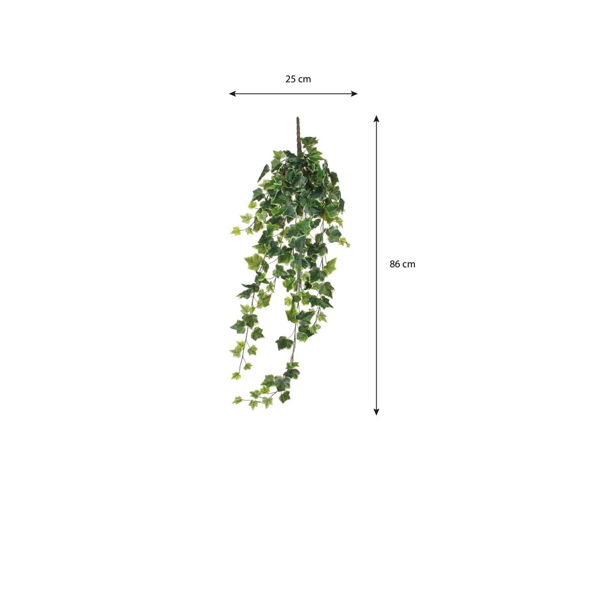 Hedera hangende kunstplant, 86 cm