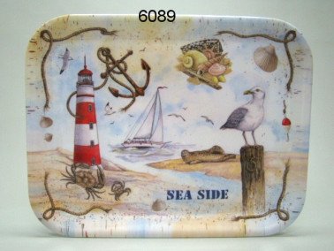 Strand dienblad middel