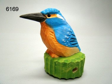 IJsvogel puntenslijper, hout