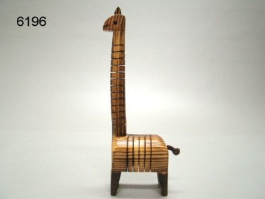 Giraffe hout, 25 cm