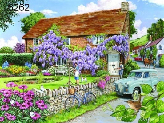 Wisteria cottage legpuzzel, 250 XL stukjes