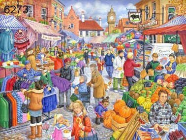 Market day, 250 XL stukjes