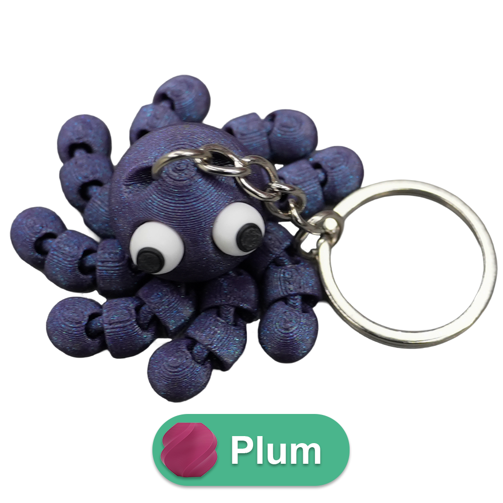 Flexi Octopus sleutelhanger
