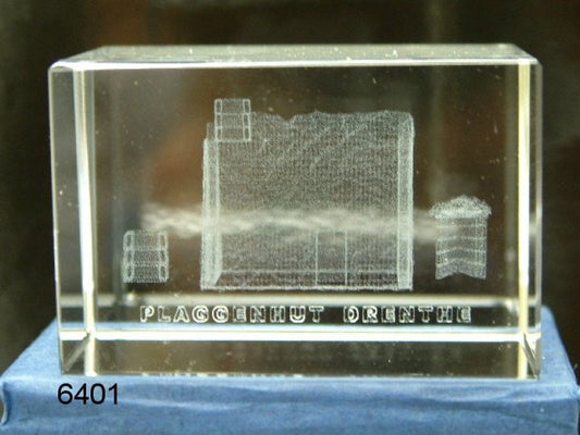 Plaggenhut glasblokje